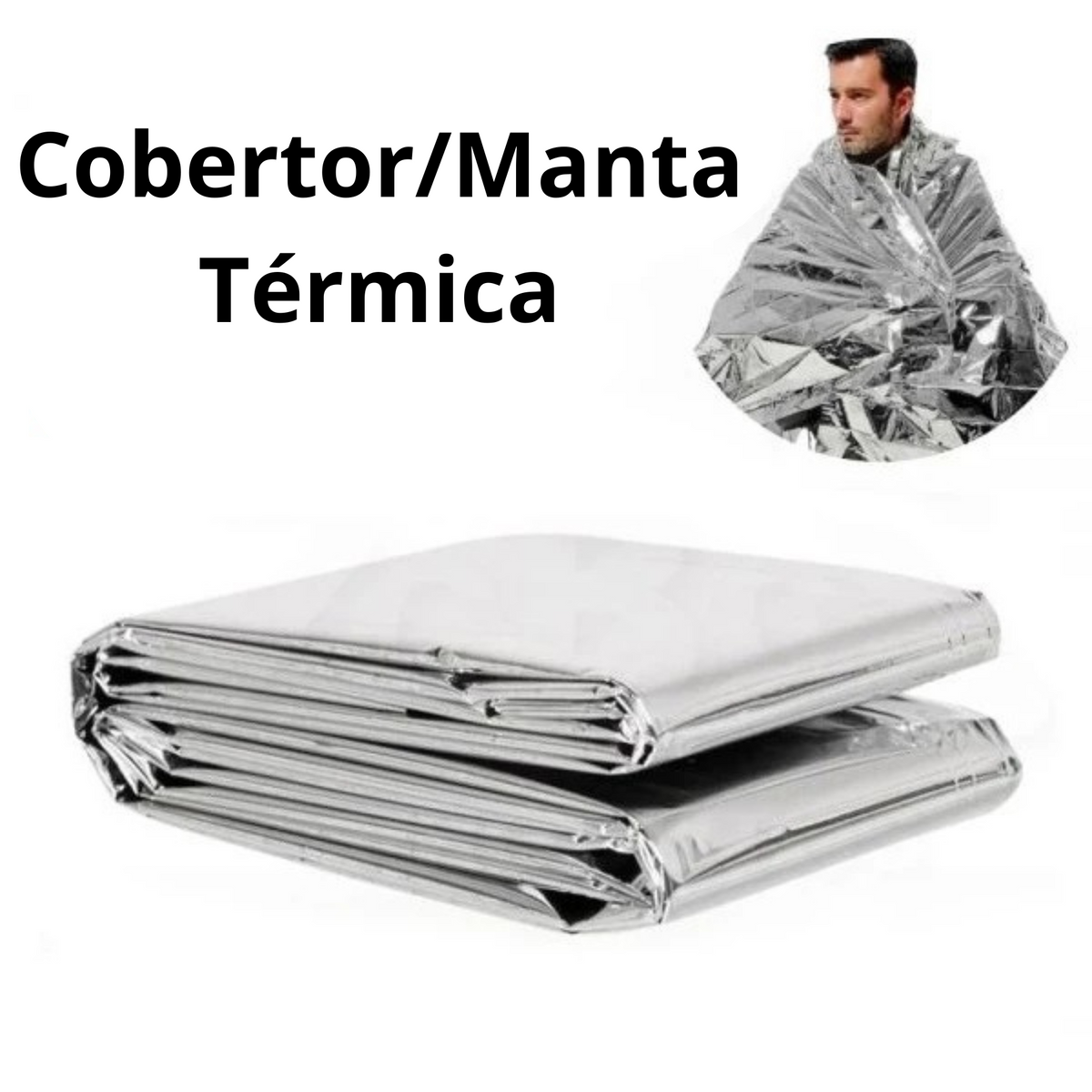 Manta Térmica Camping/Trilha