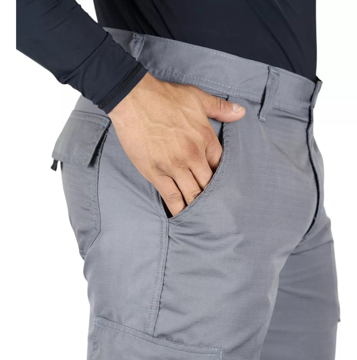 Bermuda Tática Assault® - Cinza