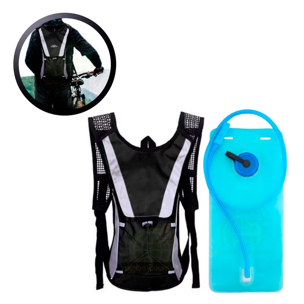 Mochila de Hidratação/Camelback + Refil 2L