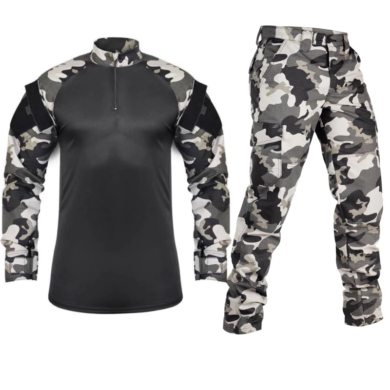 Farda Completa: Combat Shirt + Calça Tática - Choque